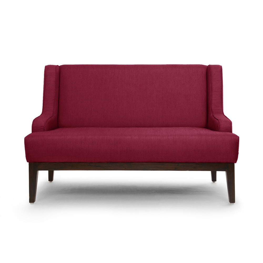 Alexa 2 Seater Sofa: Amarnath Red, Fabric Alexa 2 Seater Sofa: Amarnath Red, Fabric