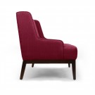 Alexa 2 Seater Sofa: Amarnath Red, Fabric Alexa 2 Seater Sofa: Amarnath Red, Fabric