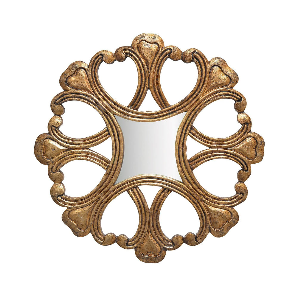 Antique Bronze Round Wall Art Mirror Antique Bronze Round Wall Art Mirror
