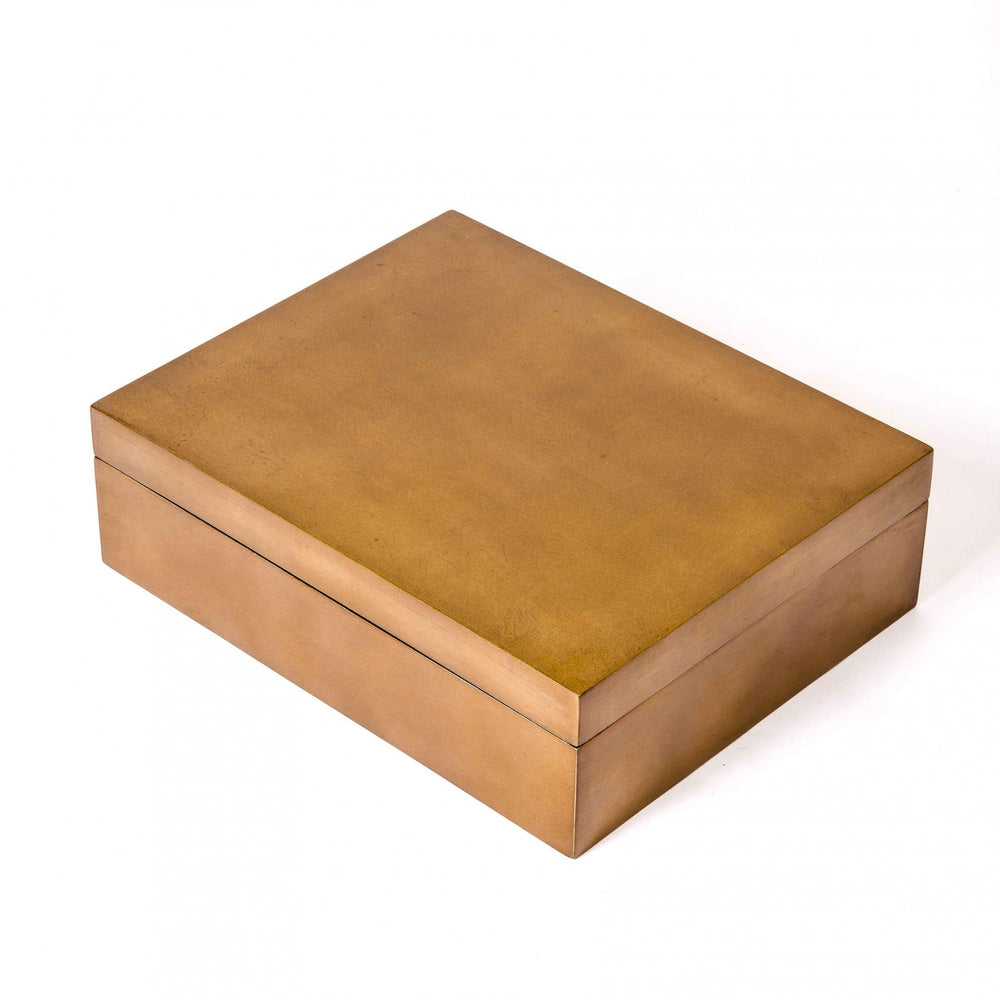 Bronze Treasure Box, Large Bronze Treasure Box, Large