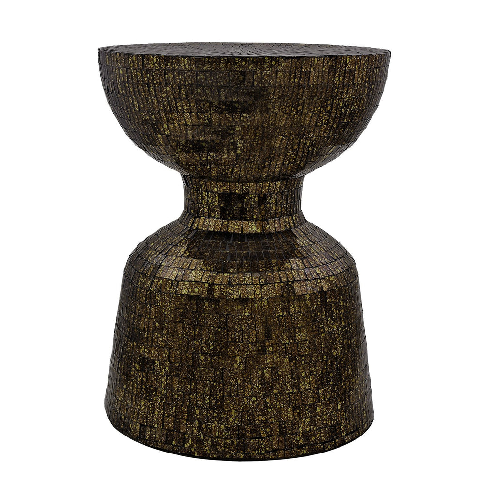 Dark Brown Mosaic Table Dark Brown Mosaic Table
