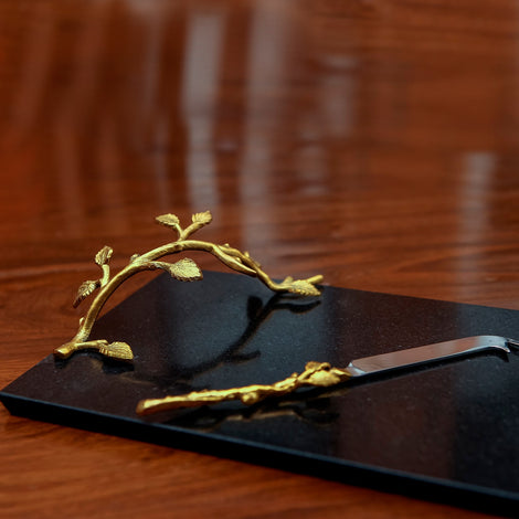 Granite Cheese Platter With Knife