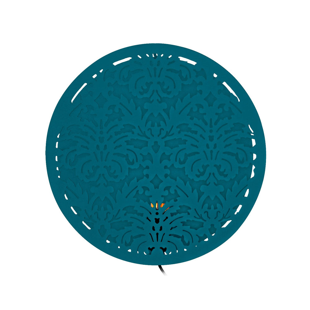 Circular Wall Light: Blue Circular Wall Light: Blue