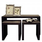 Dark Brown Nesting Table (Set Of 3) Dark Brown Nesting Table (Set Of 3)