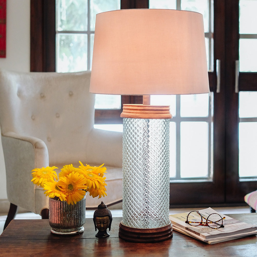 Faceted Crystal Lamp Faceted Crystal Lamp