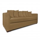 Emelia 3 Seater Sofa: Sand, Fabric Emelia 3 Seater Sofa: Sand, Fabric