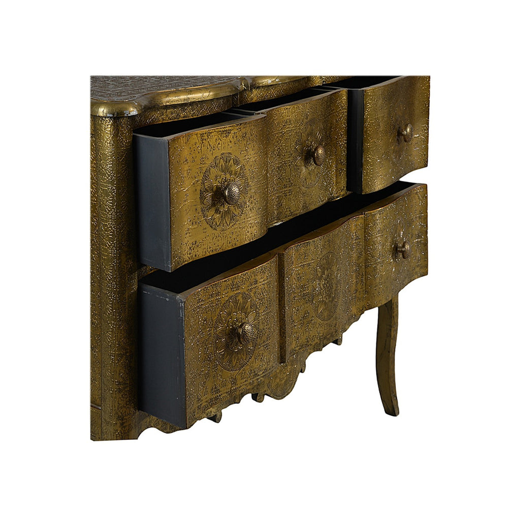 Gold Metal Console Gold Metal Console