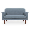 In Vogue 2 Seater Sofa: Ash Blue, Fabric
