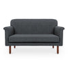 In Vogue 2 Seater Sofa: Smoke Grey, Fabric