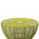 Iron Mesh Table: Green Iron Mesh Table: Green