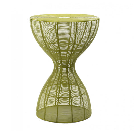 Iron Mesh Table: Green