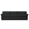 Lawson 3 Seater Sofa: Cornflower, Suede