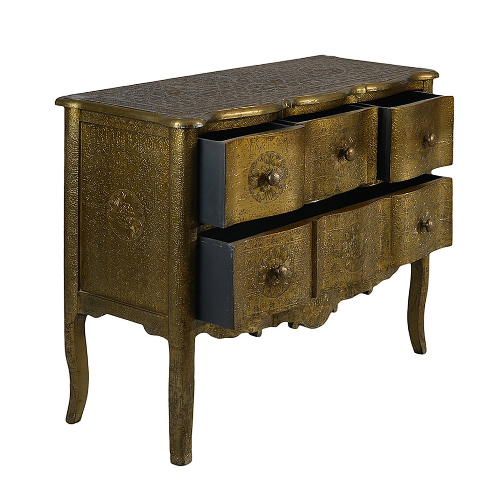 Gold Metal Console Gold Metal Console