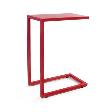 Metal C Table: Red