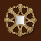 Antique Gold Round Wall Art Mirror Antique Gold Round Wall Art Mirror