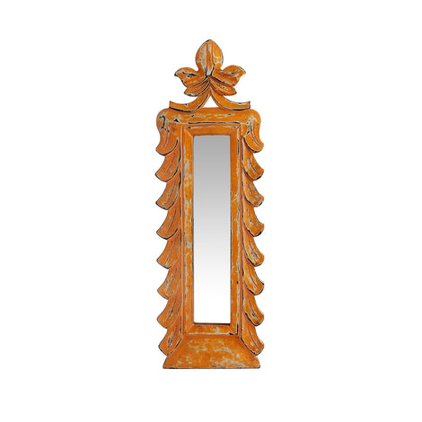 Wall Mirror: Orange