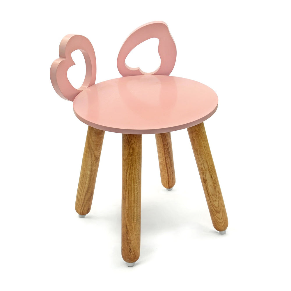 Piggy Ear Stool: Pink Piggy Ear Stool: Pink
