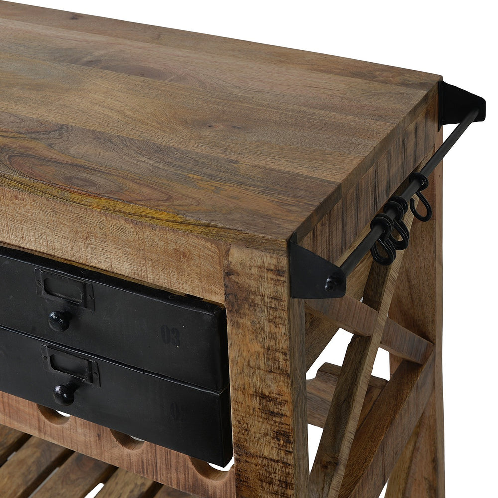 Pullman Industrial Bar Cart Pullman Industrial Bar Cart