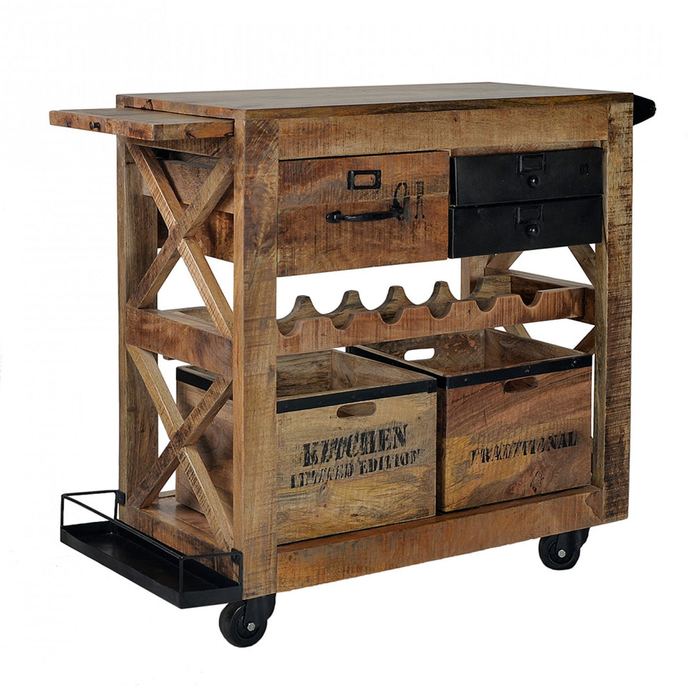 Pullman Industrial Bar Cart Pullman Industrial Bar Cart