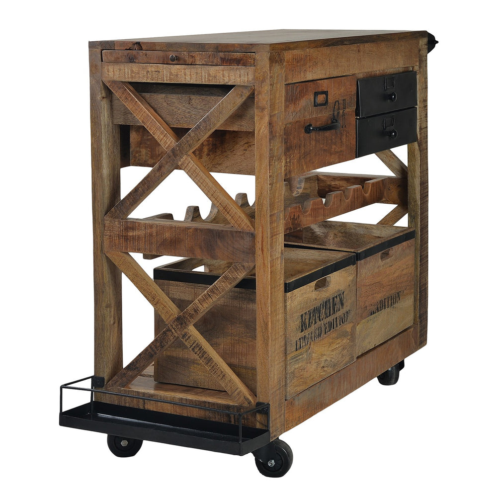 Pullman Industrial Bar Cart Pullman Industrial Bar Cart