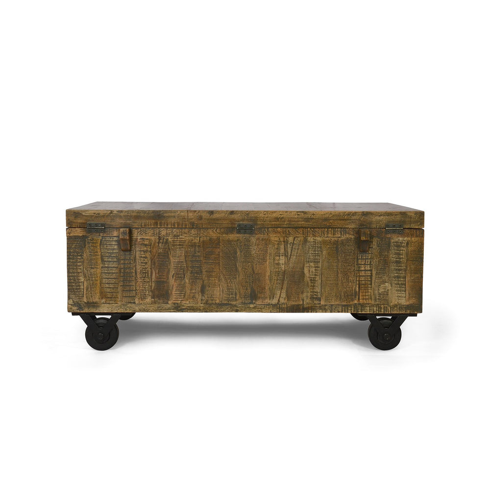 Rustic Wooden Trunk Rustic Wooden Trunk