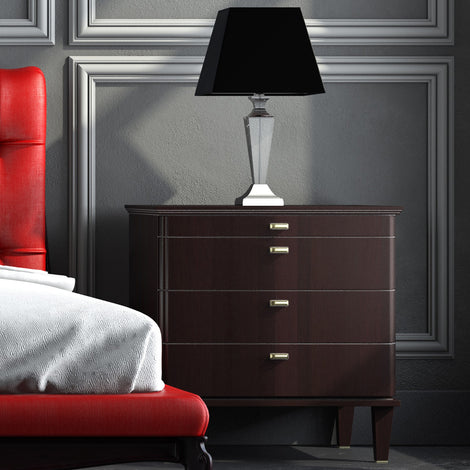 Dark Brown Chest Of Drawers