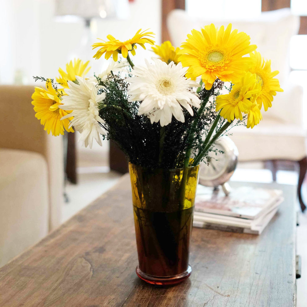 Amber Vase, Small Amber Vase, Small