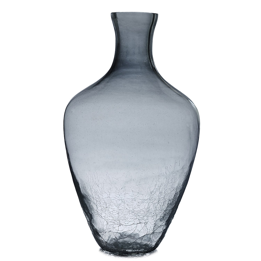 Smoke Luster Crackled Vase Smoke Luster Crackled Vase