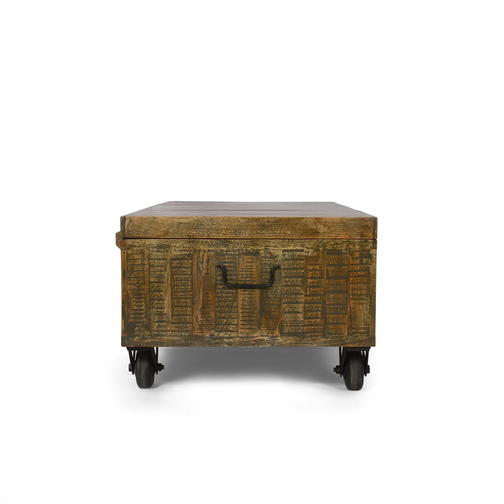 Rustic Wooden Trunk Rustic Wooden Trunk