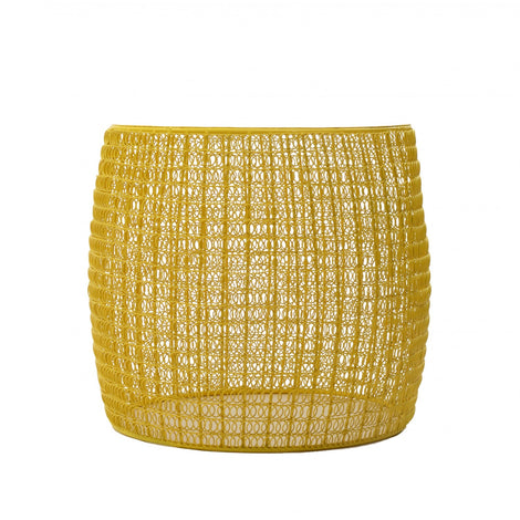 Yellow Mesh Table