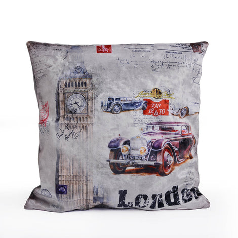 Vintage Look Cushion Cover, 16"