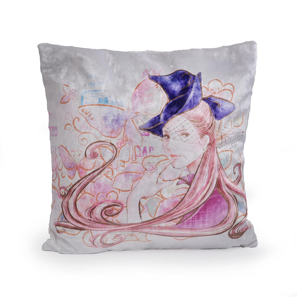 Chic Girl Cushion Cover Chic Girl Cushion Cover