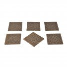 Brass Coasters: Gold Finish (Set Of 6) Brass Coasters: Gold Finish (Set Of 6)