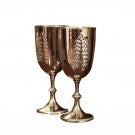 Nickel Plated Wine Glasses Nickel Plated Wine Glasses