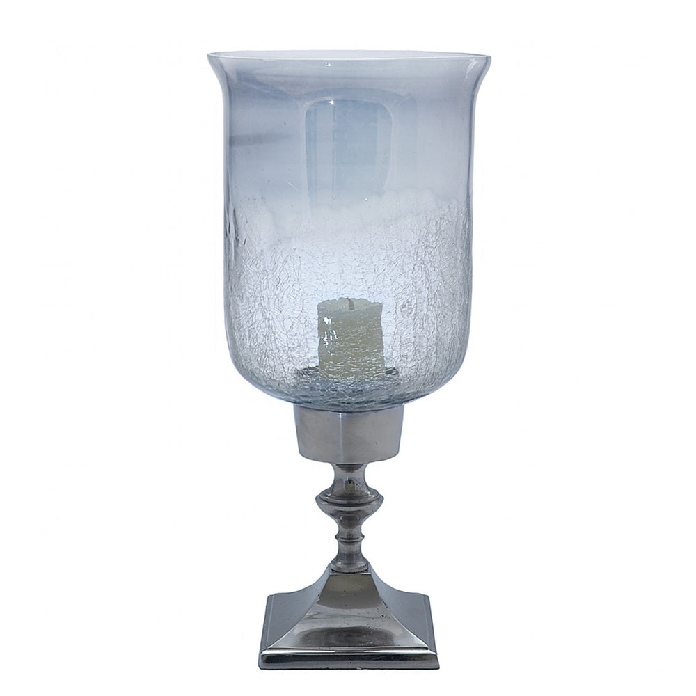 Smoked Glass Candle Stand Smoked Glass Candle Stand