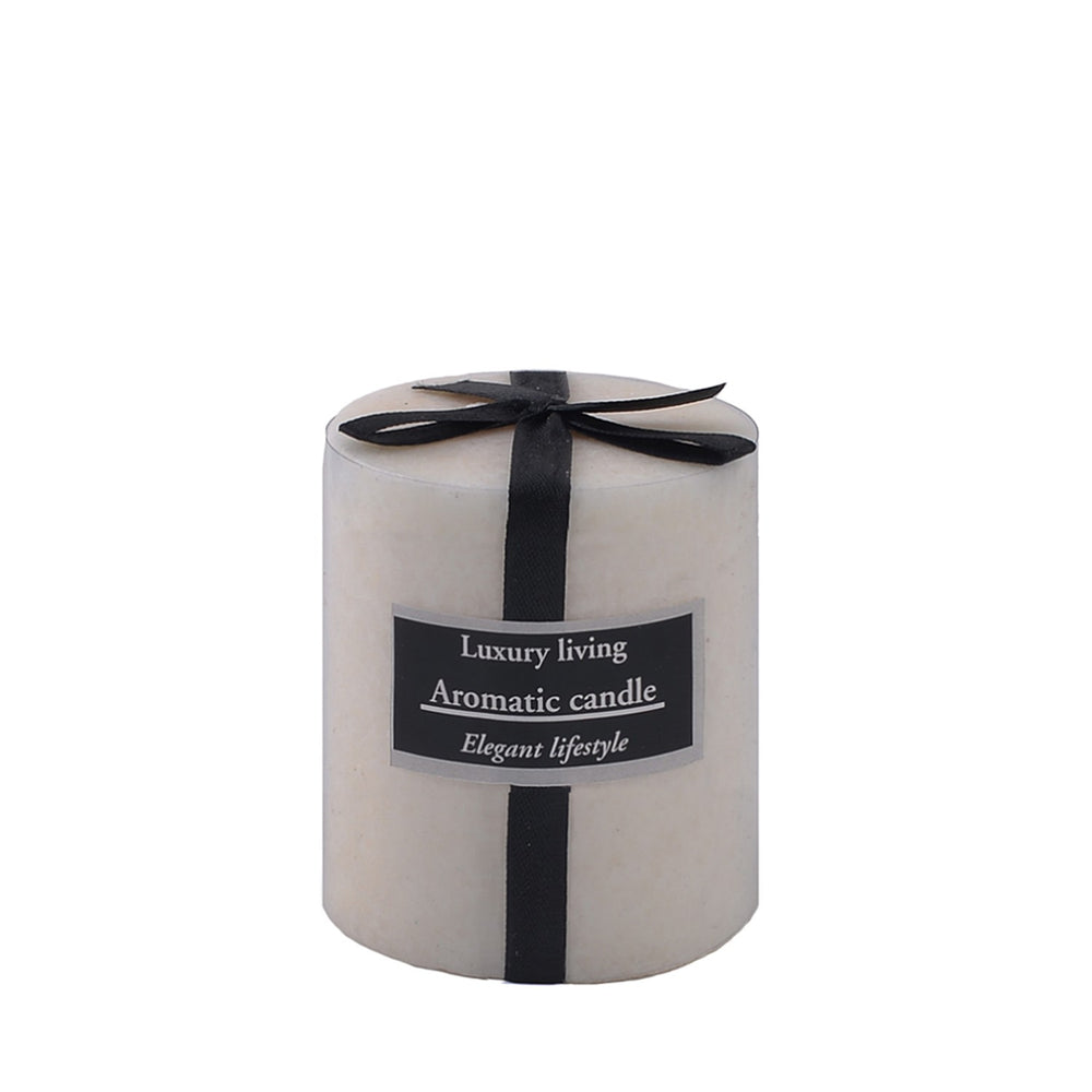 Vanilla Scented Candle, 3 X 3 Vanilla Scented Candle, 3 X 3