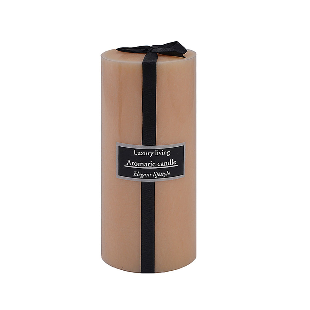 Caramel Scented Candle, 6 X 3 Caramel Scented Candle, 6 X 3