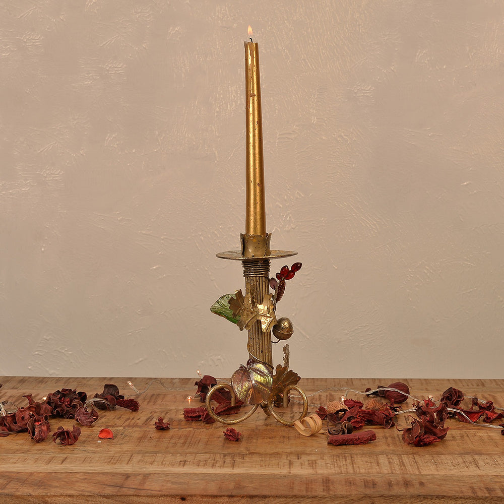 Berries & Vine Candle Holder, Small Berries & Vine Candle Holder, Small