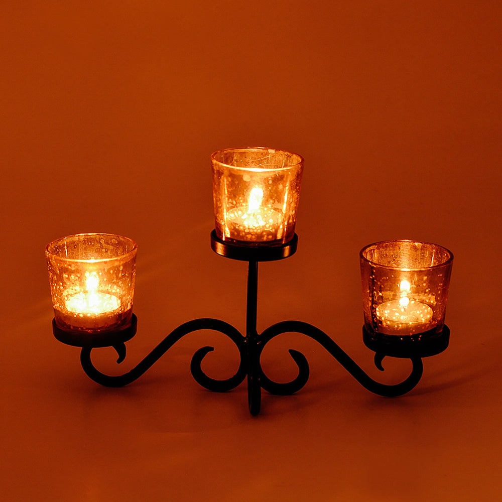 Glass Tea Light Holder Glass Tea Light Holder