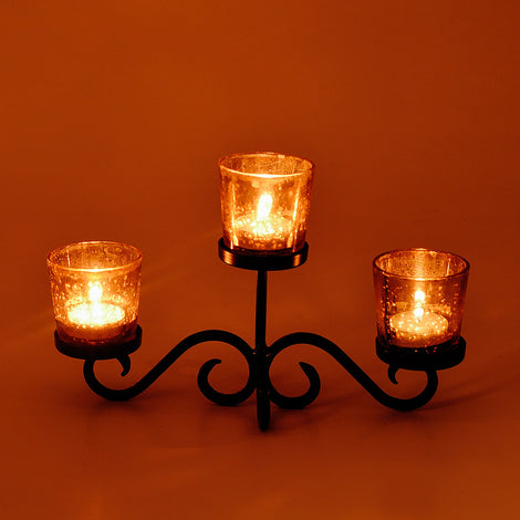 Glass Tea Light Holder