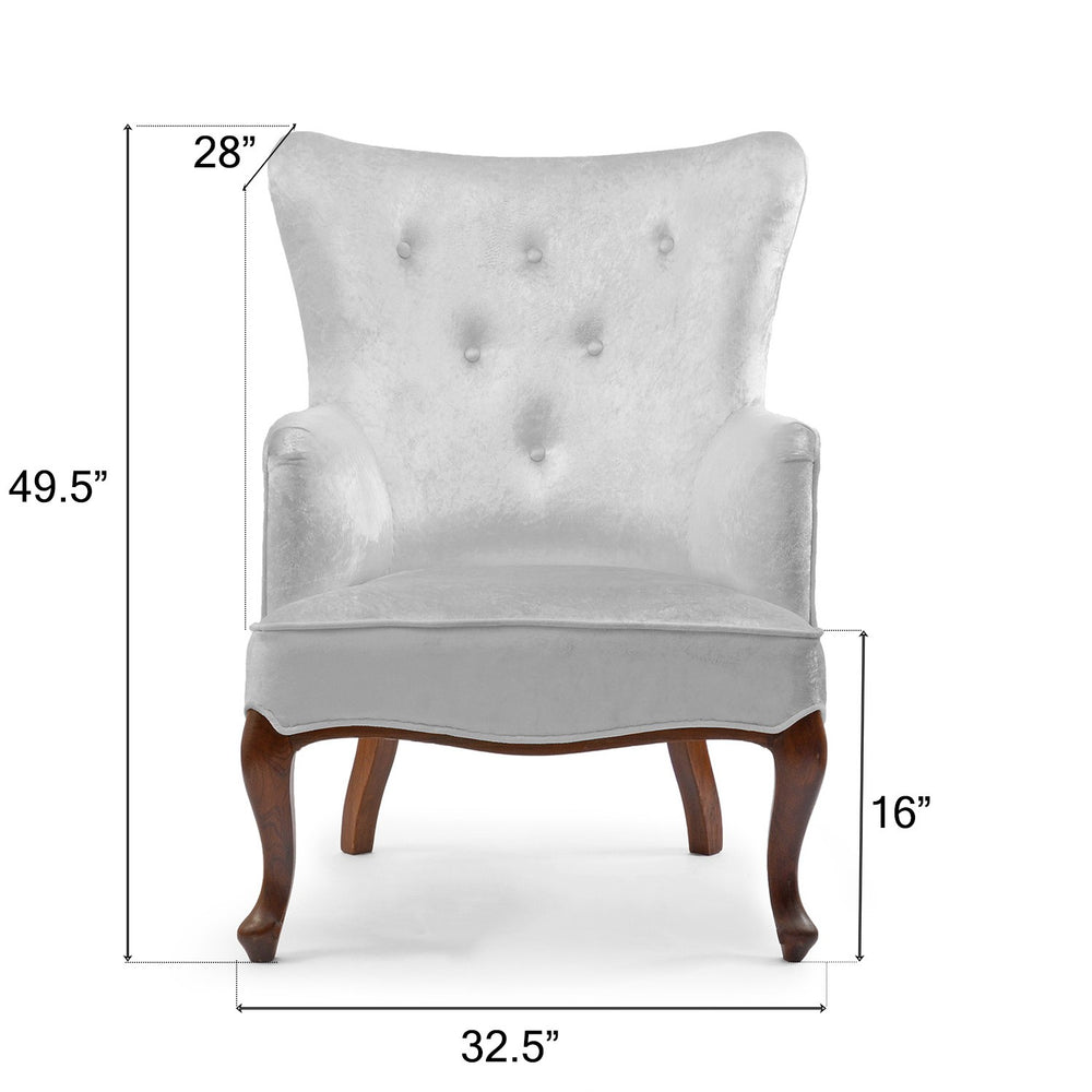 White Wingback Armchair White Wingback Armchair