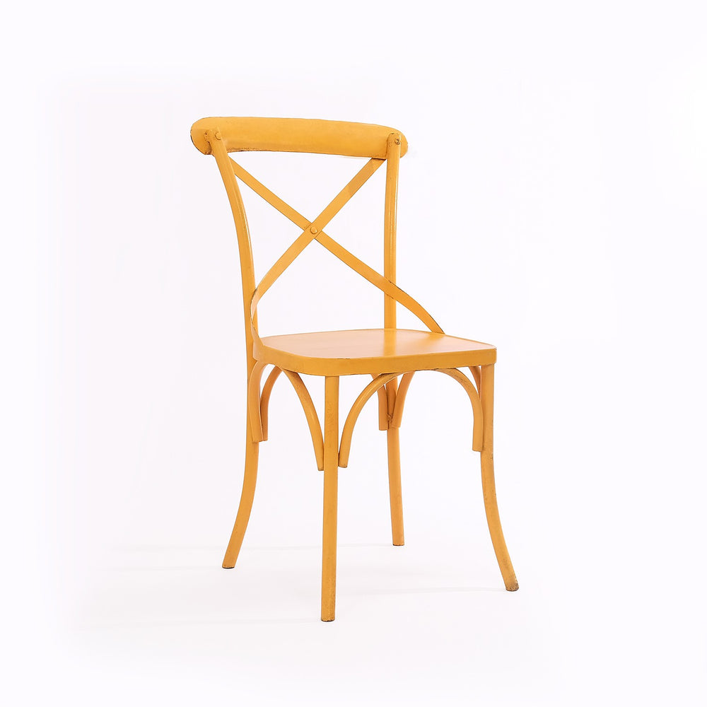 X-Back Chair: Yellow X-Back Chair: Yellow