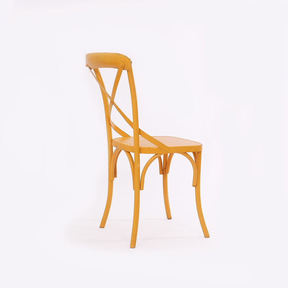 X-Back Chair: Yellow X-Back Chair: Yellow