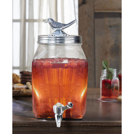 Russet Glass Dispenser