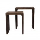 Brown Nesting Table (Set Of 2) Brown Nesting Table (Set Of 2)