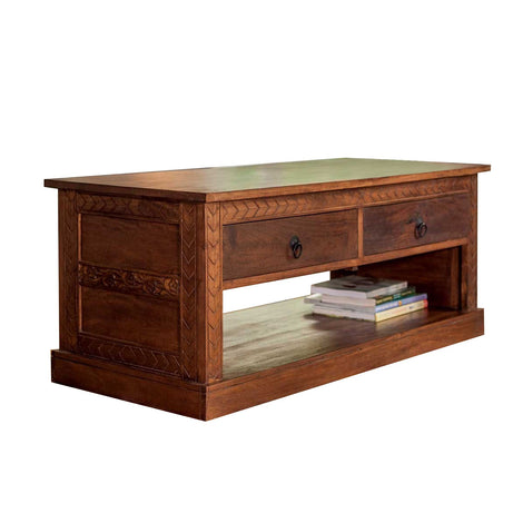 Lexie Wooden Center Table
