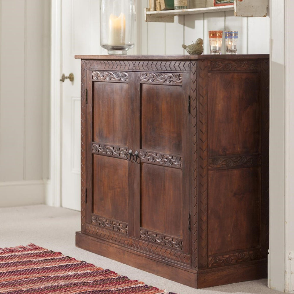 Vintage Hard Wood Almirah Vintage Hard Wood Almirah