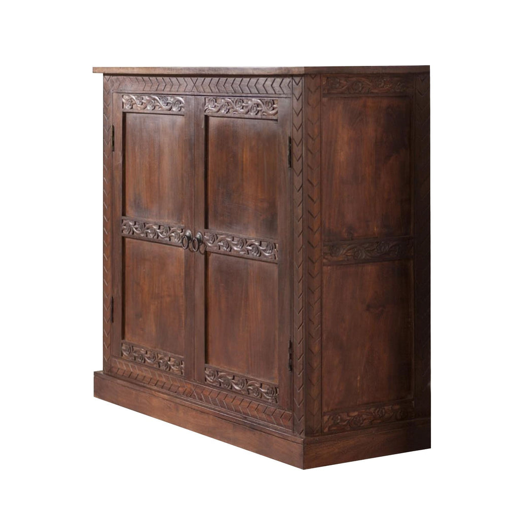 Vintage Hard Wood Almirah Vintage Hard Wood Almirah