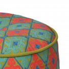 Embroidered Pouffe Embroidered Pouffe