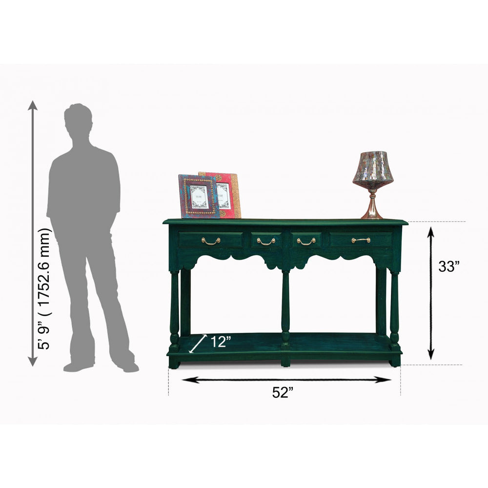 Vintage Console: Green Vintage Console: Green